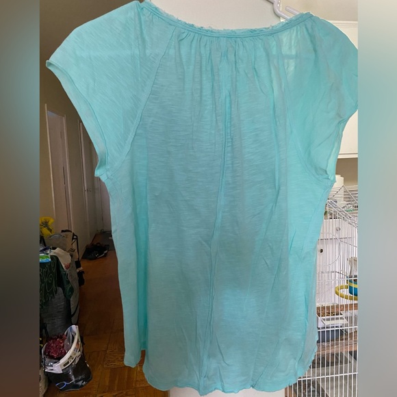 Hollister Light Blue Blouse - Picture 2 of 5